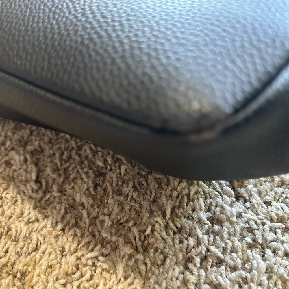 St. John's Bay Black Shoulder Bag with Tan Accents - Picture 9 of 16